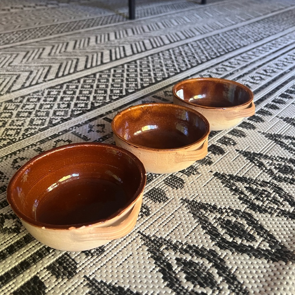 Vintage Valor Terracotta- Set of 3 Dishes
